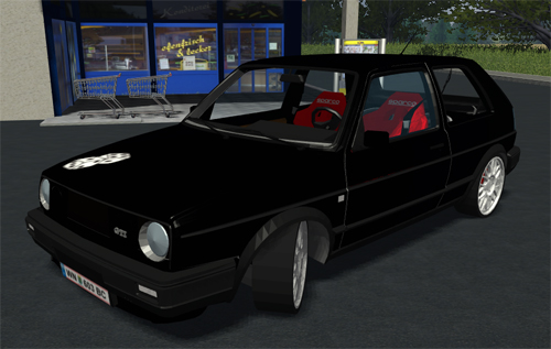 VW Golf II GTI (Black)